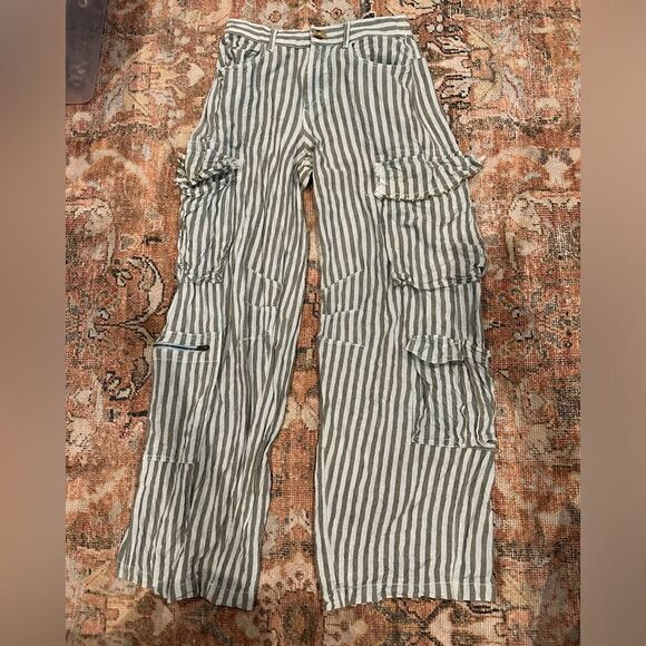 Urban Outfitters Striped Cargo Pants - Picture 5 of 10